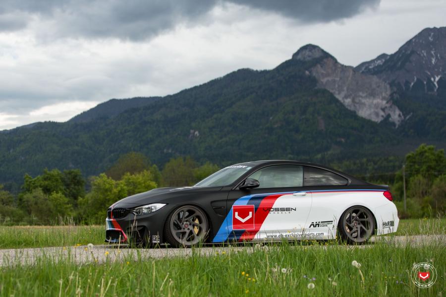  BMW M4 Coupe on Vossen Wheels (LC-108T) 2017 года  (фото 5 из 32)